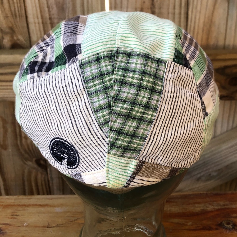 Weatherproof Lined Patchwork Style Flat Cap Newsb… - image 4